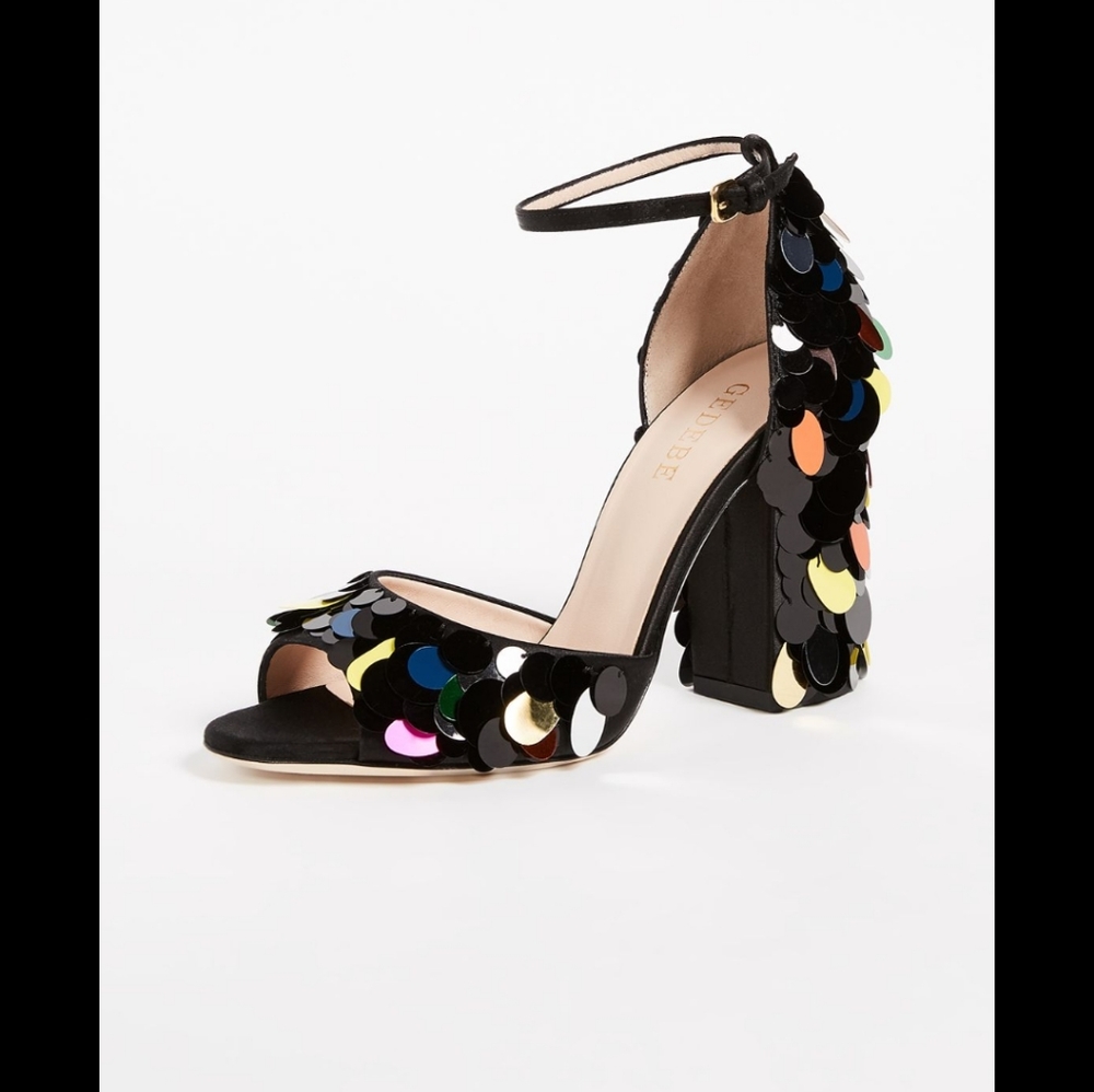 Gedebe Jenny sandals in black